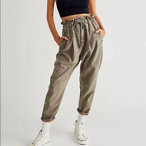 Free People Margate Pleated Trouser XS
